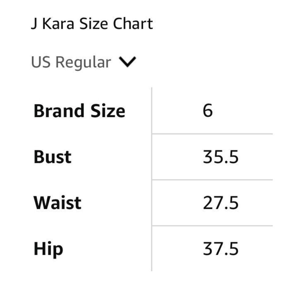 J Kara Women's Cap Sleeve Long Beaded Dress - Picture 8 of 8
